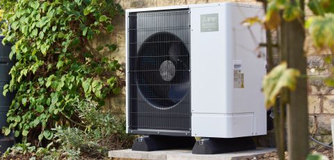 Green-Building-Renewables-Installed-Mitsubishi-Air-Source-Heat-Pump