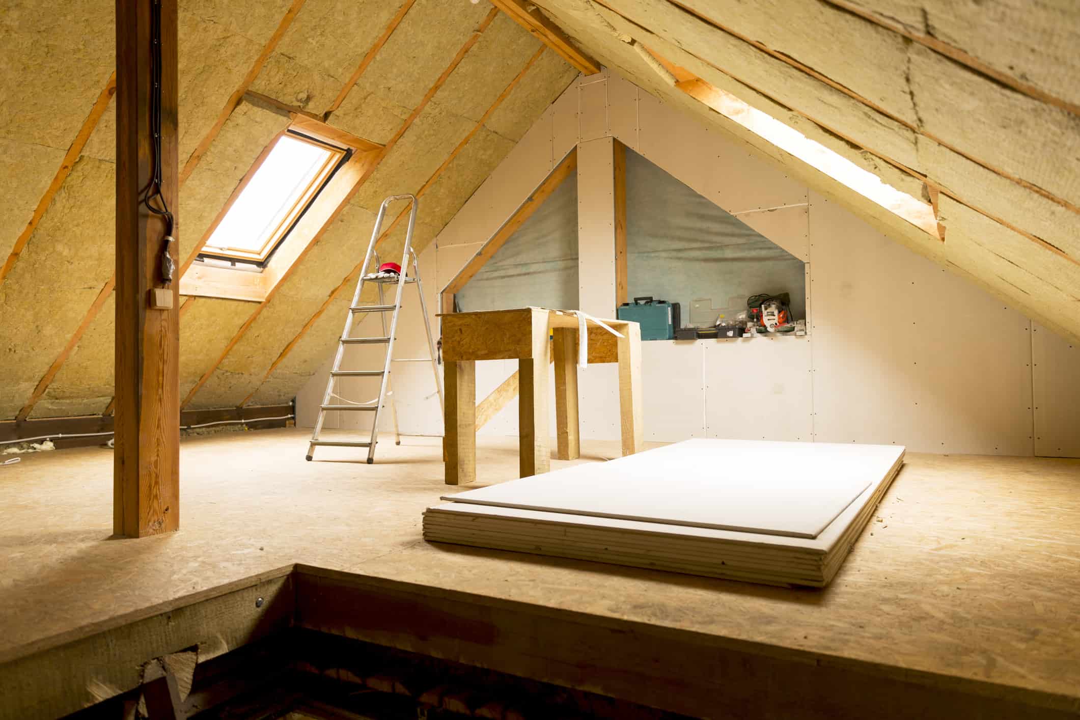 Room in roof insulation - Energy-efficient insulation for loft and attic spaces